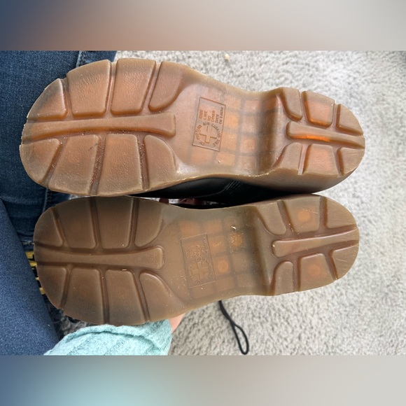 Rare Vtg Y2K Doc Martens MIRANDA Black Leather Boots - Picture 4 of 8